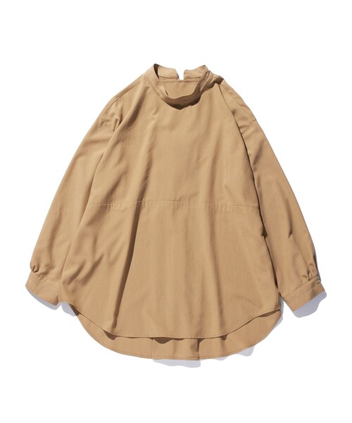 ブラウス シャツ 「WOMEN」バックシャンチュニック ブラウス レディース