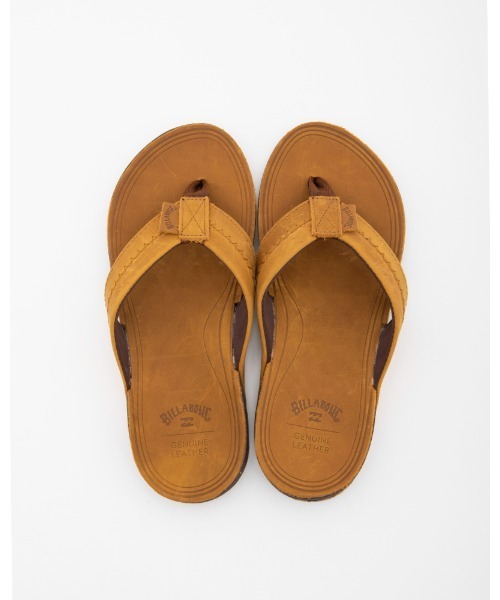 サンダル Billabong メンズ Brunswick Leather Thong 22年春夏モデル ビラボンビーサン ビーチサン 保存版