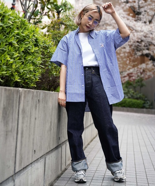 AVIREX（アヴィレックス） ブラウス シャツ 「WEB＆DEPOT限定」ワイド