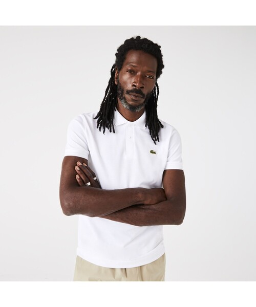 LACOSTE（ラコステ） ポロシャツ 半袖 ゴールドステッチエンブレム