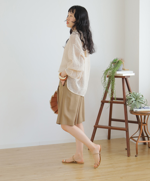 B.C STOCK（ベーセーストック） パンツ シャンブレーブッチャー