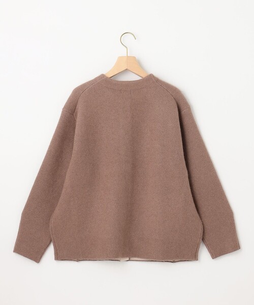 組曲（KUMIKYOKU） カーディガン 「洗える」ラメラクーンプレー