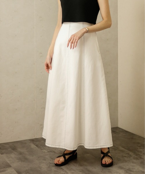 A.P.C. Enora スカート　デニムフレアスカート A.P.C. Enora スカート デニムフレアスカート