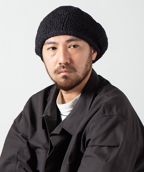 RACAL 帽子 ベレー帽 「Racal」Japanese paper Knit tam beret