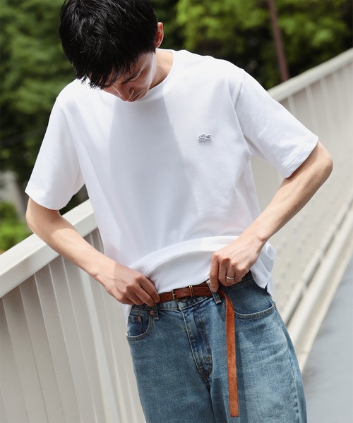 LACOSTE tシャツ / クルーネック Tシャツ メンズ レディース