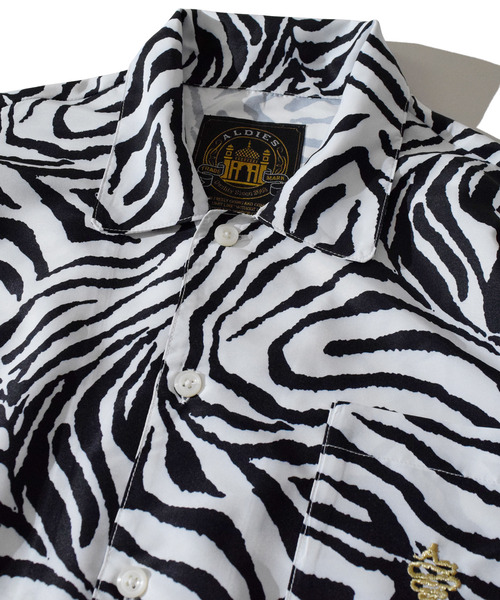 ALDIES（アールディーズ） シャツ 半袖 Zebra Shirts / ゼブラシャツ