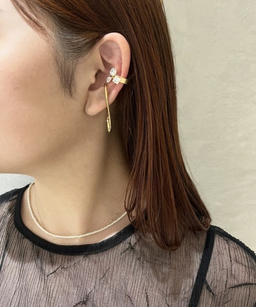 Jouete（ジュエッテ） ネックレス K10YG ペタルチェーン ネックレス