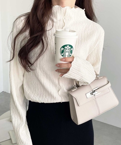 GeeRA（ジーラ） tシャツ 「新色追加」前後2wayメロウハイネック