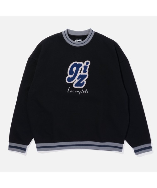 genzai トレーナー スウェット giz rib line Sweat メンズ : ZOZOTOWN