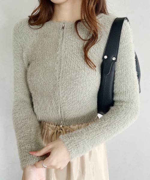ニット セーター ウエストシェイプスムーストップ / Waist Shaped Smooth Top レディース ウエストシェイプ ハイウエストニット ニットトップス ニット