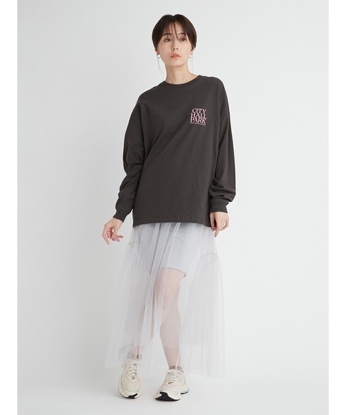 tシャツ Tシャツ レディース 「emmi atelier」「emmi×GOOD ROCK SPEED」GOOD ROCK SPEED NYCロンT｜zozo｜18