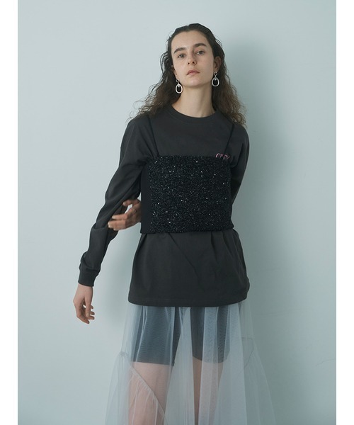 tシャツ 「emmi atelier」「emmi×GOOD ROCK SPEED」GOOD ROCK SPEED NYCロンT レディース | emmi | 09