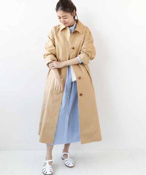 JOURNAL STANDARD relume」 ステンカラーコート 38 ベージュ 