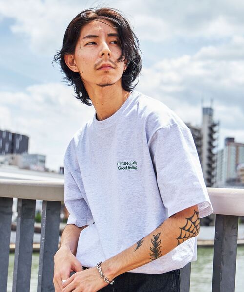 ffein tシャツ ＊新色追加「FFEIN（フェイン）」ワンポイントロゴ刺繍