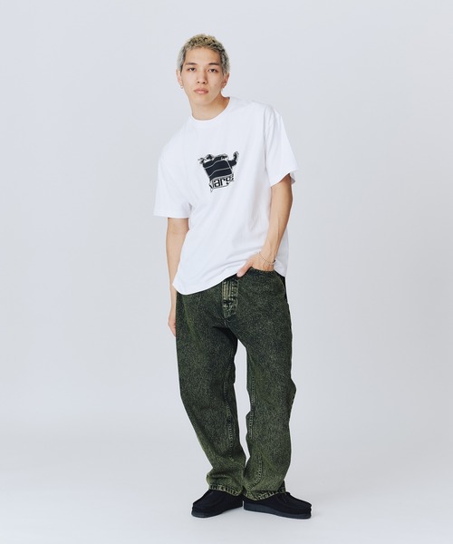 大人気 XLARGE WIND PRESSURE S/S TEE フロントのグラフィック◎ 201251011018_1.png?v=