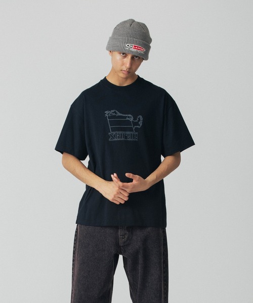 大人気 XLARGE WIND PRESSURE S/S TEE フロントのグラフィック◎ WIND PRESSURE S/S TEE – XLARGE