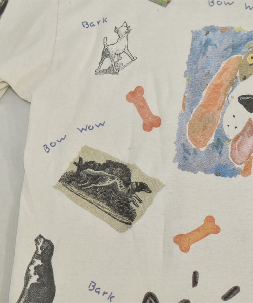 古着　ヴィンテージ　vintage Tシャツ　プリントTシャツ　ビックサイズ　犬 90年代 Botzel イヌ アニマルプリントTシャツ メンズXXL相当