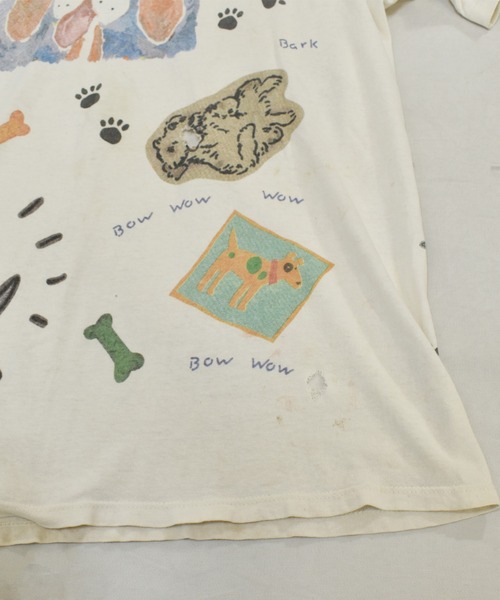 VINTAGE tシャツ 「ヴィンテージ古着」90's BOW WOW DOG/ 犬