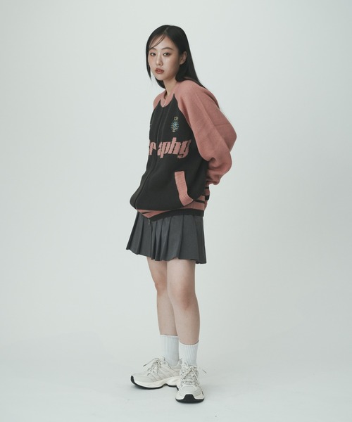 codegraphy コート ジャケット C.GRAPHY color combination knit