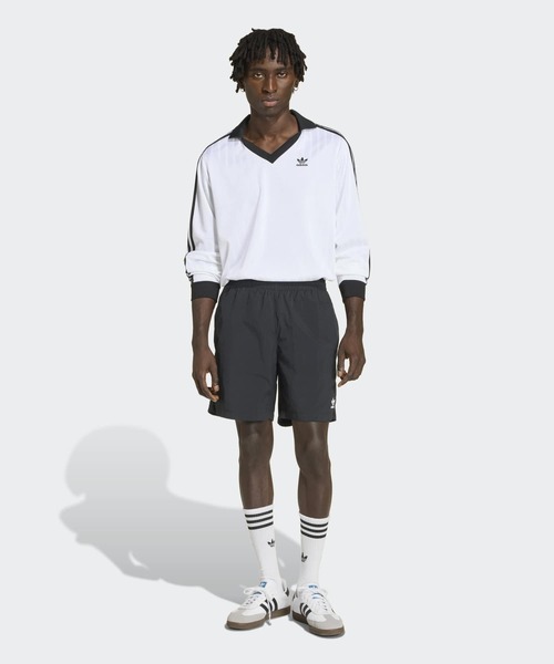 adidas（アディダス） tシャツ アディカラー ピケ サッカー長袖Tシャツ
