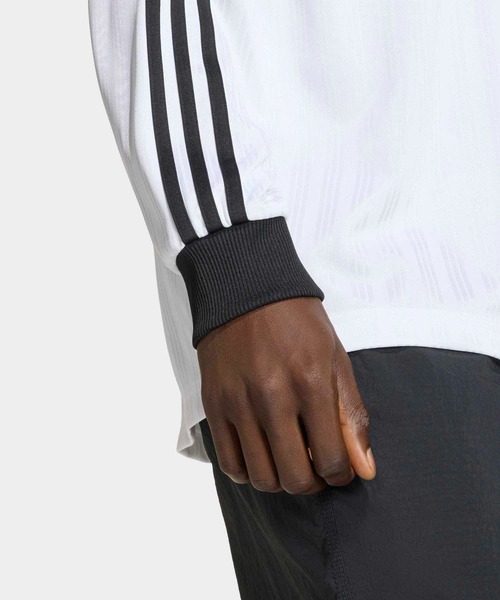 adidas（アディダス） tシャツ アディカラー ピケ サッカー長袖Tシャツ