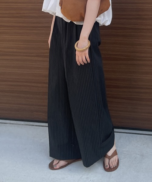 Audrey and John Wad」 パンツ M ブラック レディース : 84834215  