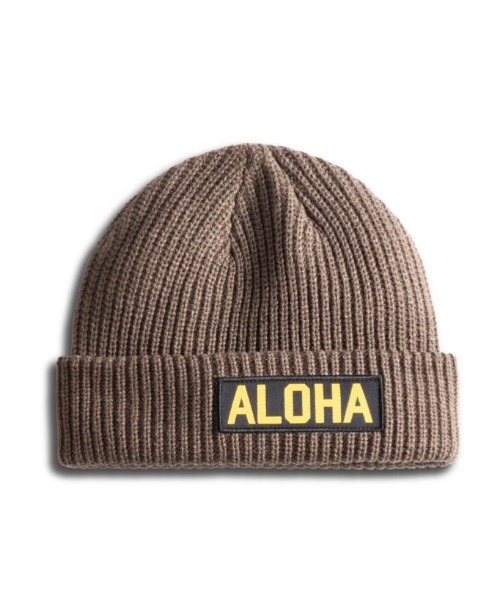 BIRDWELL ALOHA KNIT BEANIE ニット帽　帽子　ビーニ BIRDWELL ニット帽 ニットキャップ 「BIRD WELL/バードウェル