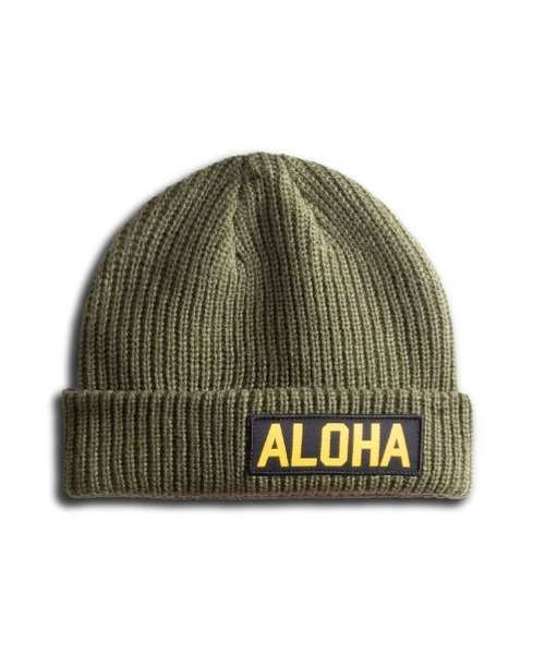 BIRDWELL ALOHA KNIT BEANIE ニット帽　帽子　ビーニ BIRDWELL ニット帽 ニットキャップ 「BIRD WELL/バードウェル