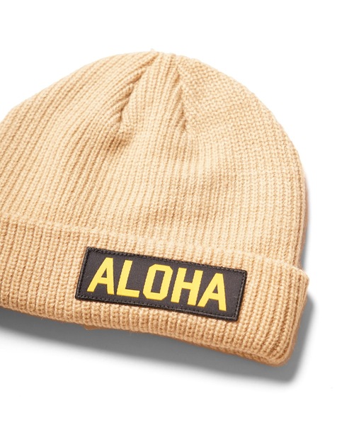 BIRDWELL ALOHA KNIT BEANIE ニット帽　帽子　ビーニ BIRDWELL ニット帽 ニットキャップ 「BIRD WELL/バードウェル