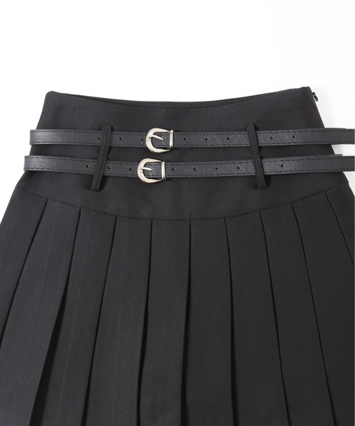 The Frankie Shop ダブルベルト プリーツ スカート The Frankie Shop ダブルベルト プリーツ スカート The Frankie Shop