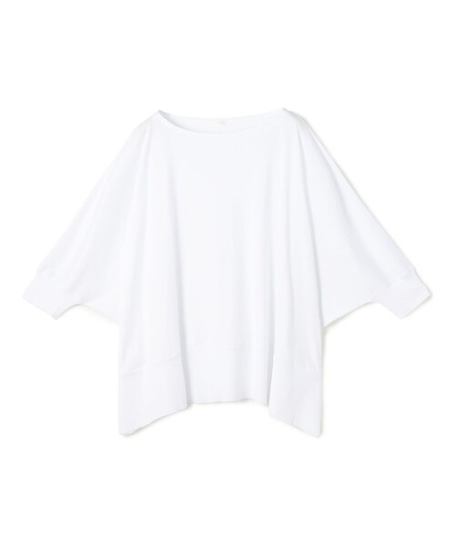 tシャツ パウダーコットン ワイドプルオーバー レディース
