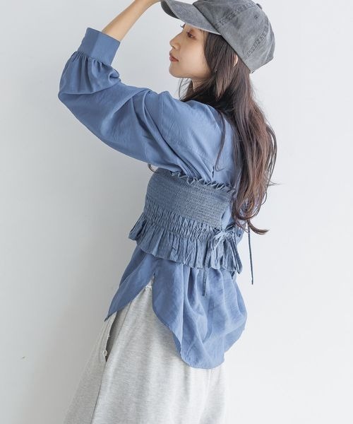 LOWRYS FARM（ローリーズファーム） ブラウス シャツ マルチWAY2P