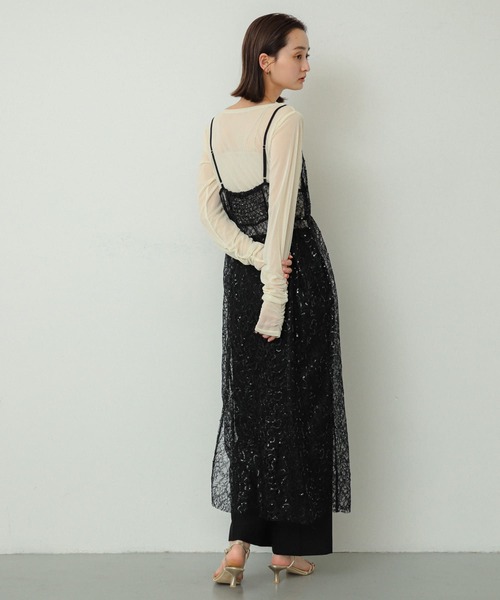 SENSE OF PLACE by URBAN RESEARCH ワンピース スパンコール