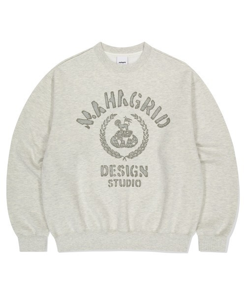 トレーナー スウェット 「mahagrid/マハグリッド」 VINTAGE COLLEGE SWEATSHIRT/ヴィンテージ カレッジ スウェットシ