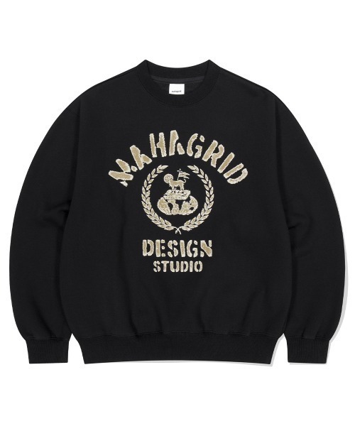 トレーナー スウェット 「mahagrid/マハグリッド」 VINTAGE COLLEGE SWEATSHIRT/ヴィンテージ カレッジ スウェットシ MAHAGRID トレーナー スウェット 「mahagrid/マハグリッド