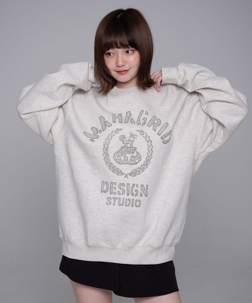 トレーナー スウェット 「mahagrid/マハグリッド」 VINTAGE COLLEGE SWEATSHIRT/ヴィンテージ カレッジ スウェットシ 86802215b_b_27_500.jpg