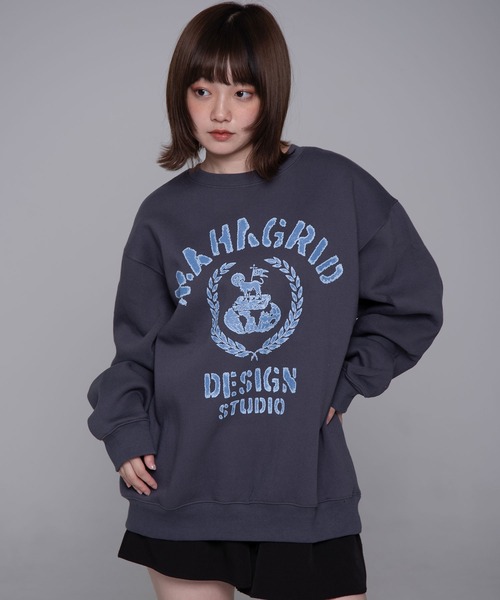 MAHAGRID トレーナー スウェット 「mahagrid/マハグリッド