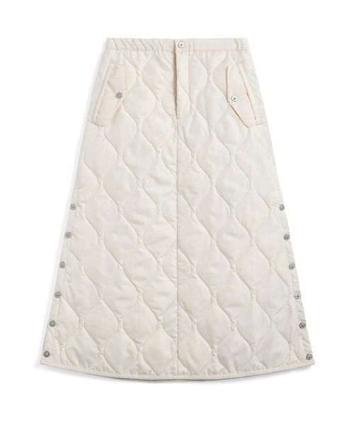 ENFOLD◇Yes RAZY SKIR/38/コットン/KHK/300ES131-2780 ENFOLD