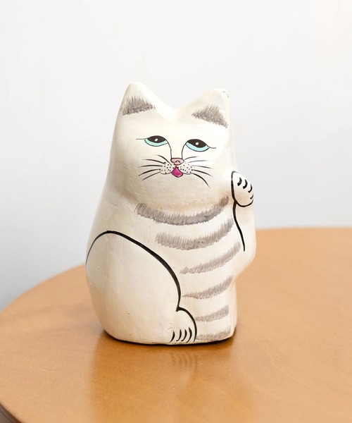 HIGHTIDE（ハイタイド） インテリア amabro PAPER MACHE CAT DOLL