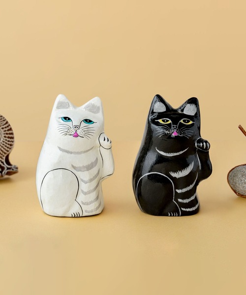 HIGHTIDE（ハイタイド） インテリア amabro PAPER MACHE CAT DOLL