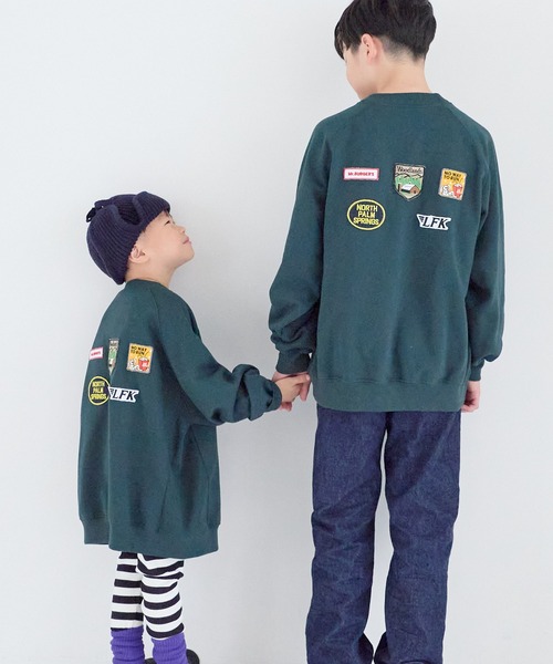 じゅんぼう LOWRYS FARM トレーナー バックワッペンウラケプルオーバー