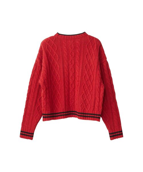 ニット セーター VIXEN GIRLジャカード セーター レディース VIXEN GIRLジャカード セーター|HYSTERIC GLAMOUR WOMEN