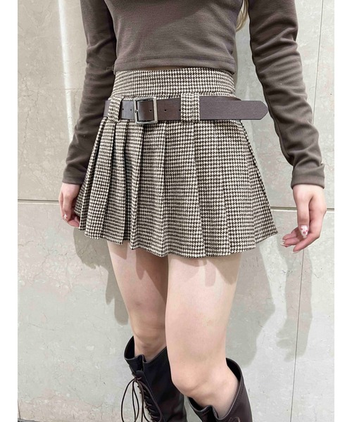 BACCA レトロニット風スカート BACCA レトロニット風スカート