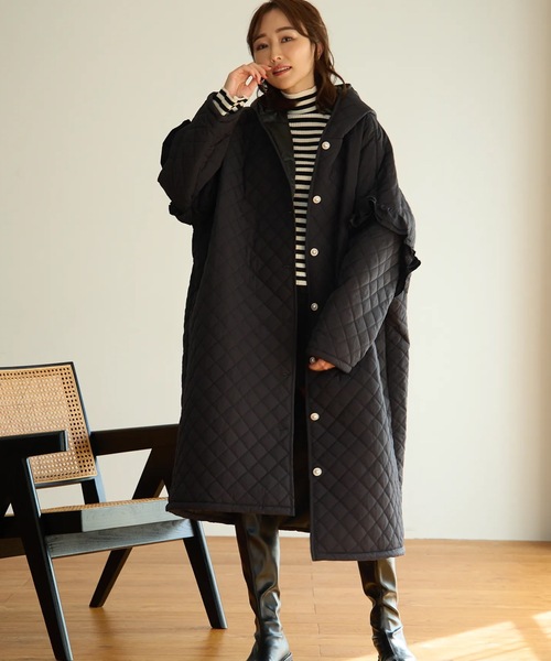 Myu（ミュー） ダウンコート ダウンジャケット キルティング オーバー