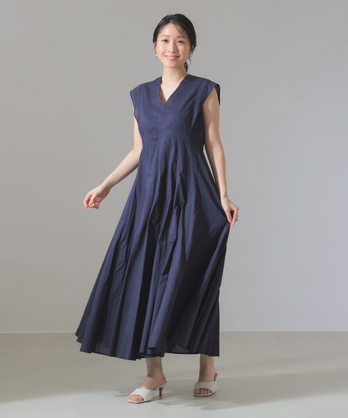 ワンピース 「別注」MARIHA / 夏の月 ソリッド ワンピース「手洗い可」 | MARIHA | 15