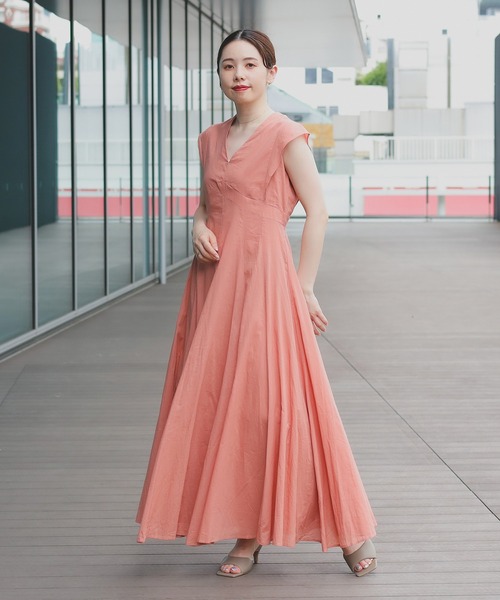 ワンピース 「別注」MARIHA / 夏の月 ソリッド ワンピース「手洗い可」 | MARIHA