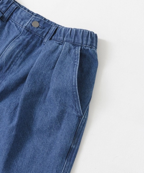 URBAN RESEARCH DOORS 2タックギャザーデニムパンツ新品 URBAN RESEARCH DOORS｜2タックギャザーデニムパンツ | Rakuten