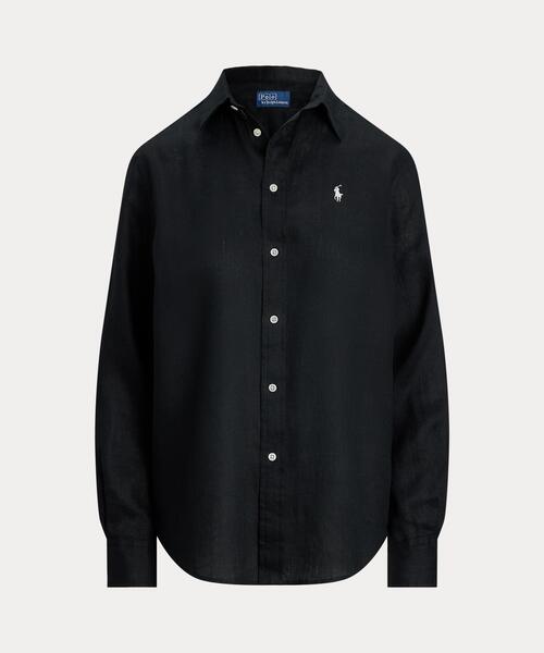 本日限定価格　新品★Polo Ralph Lauren★リネン　ブラウス POLO RALPH LAUREN ブラウス シャツ クラシック フィット リネン
