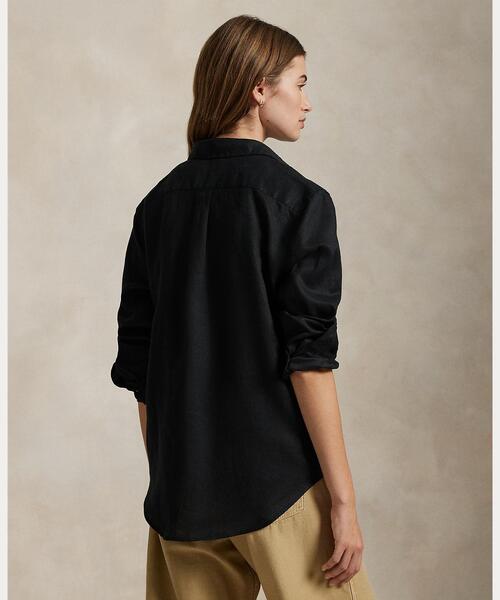 POLO RALPH LAUREN ブラウス シャツ クラシック フィット リネン