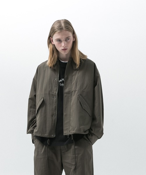 SLY ショートブルゾン SLICK ブルゾン アウター 「SLICK/スリック」N/C Twill Utility